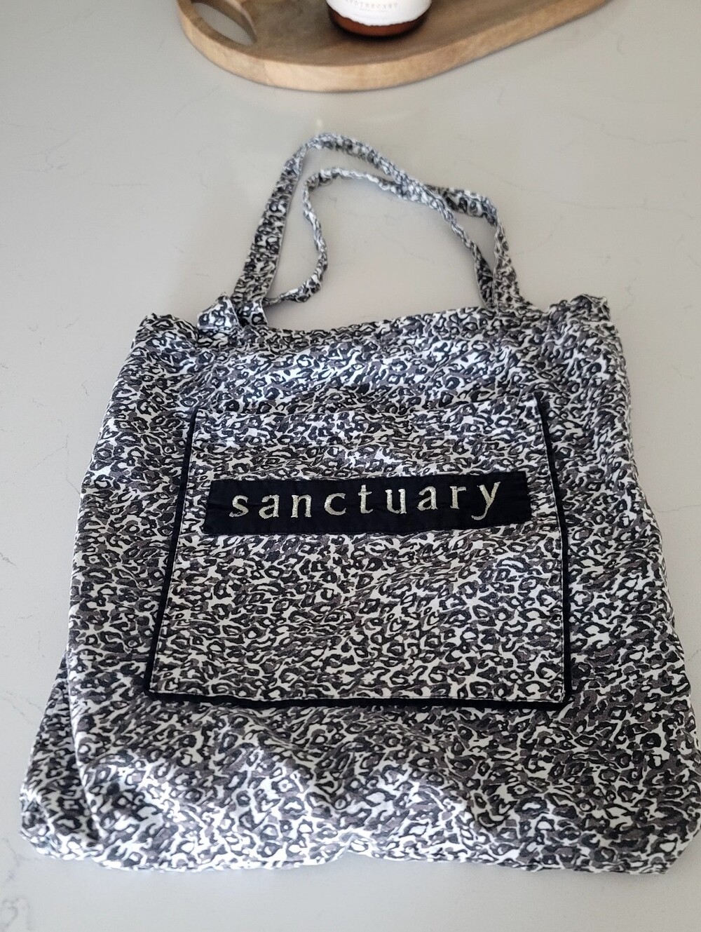 Sanctuary Leopard Cotton Tote Bag